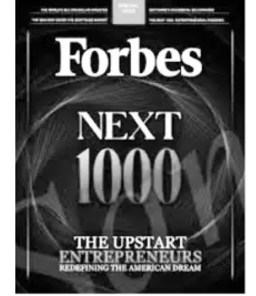 Forbes Next 1000 honoree